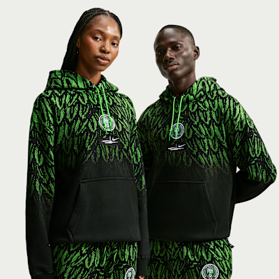 Nike x Nigeria x Slawn Men's Fleece Pullover Hoodie. Nike CA